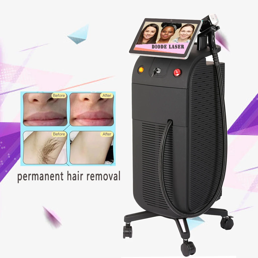 2023 1600W Laser 755nm 808nm 1064nm 3 Wavelength Diode Laser Hair Removal Machine