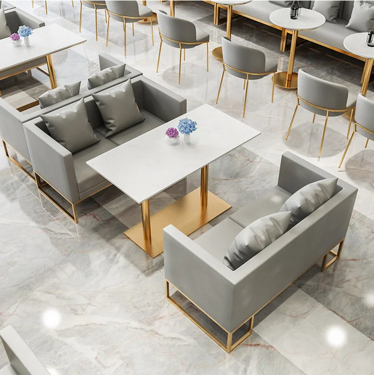 Wholesale Modern design tables and chairs set for cafes and restaurants