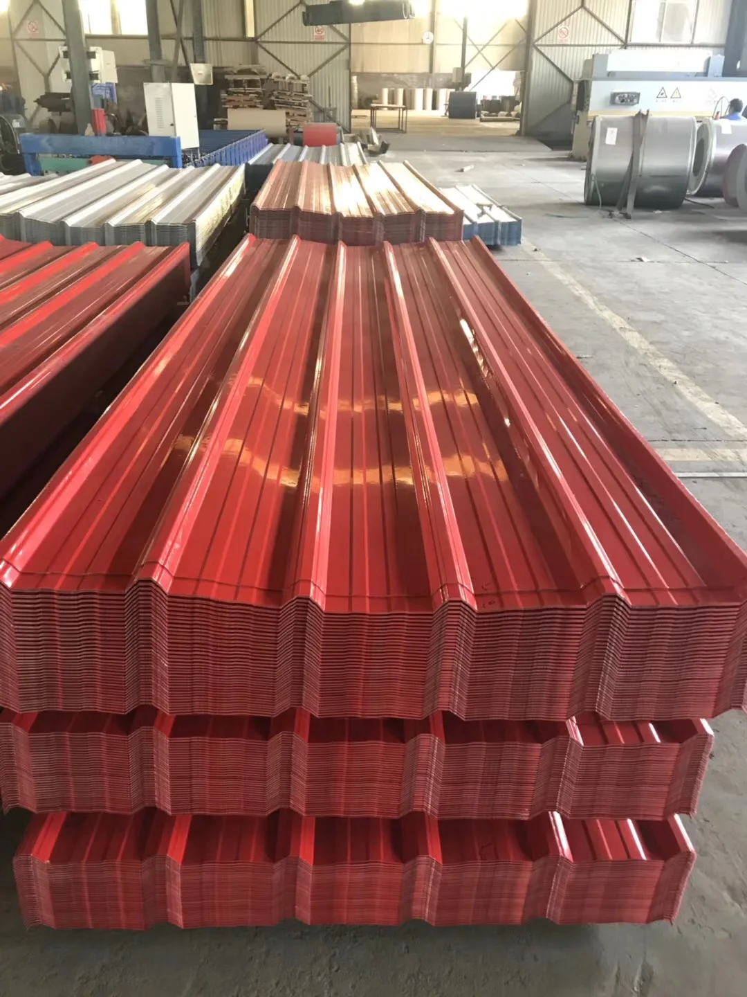 PPGI Corrugated Roof Sheet Corrugated Galvanized Sheet Zinc Roof Gi Steel Coil / Ppgi/ Color Coated