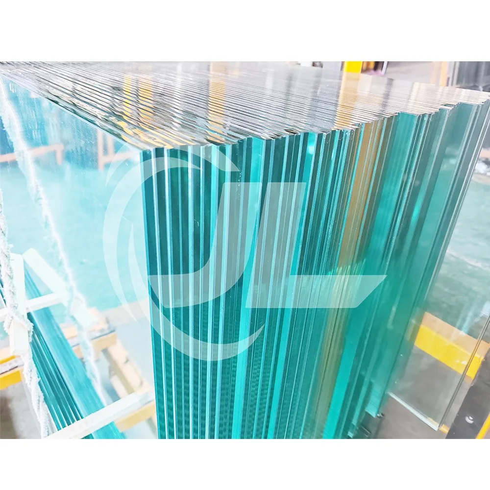 Price Per square Meter of 4mm 12mm Transparent Glass Anti Fingerprint Tempered Toughened for Window Design