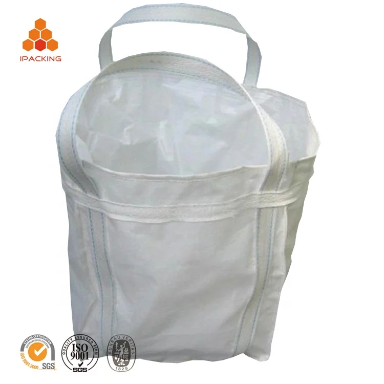 
low price 1 ton virgin pp woven high quality 2mt jumbo fibc big bag for coal cement 