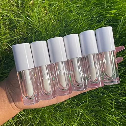  6.5ml Mini Cute Thick White Empty Big Wand Lipgloss