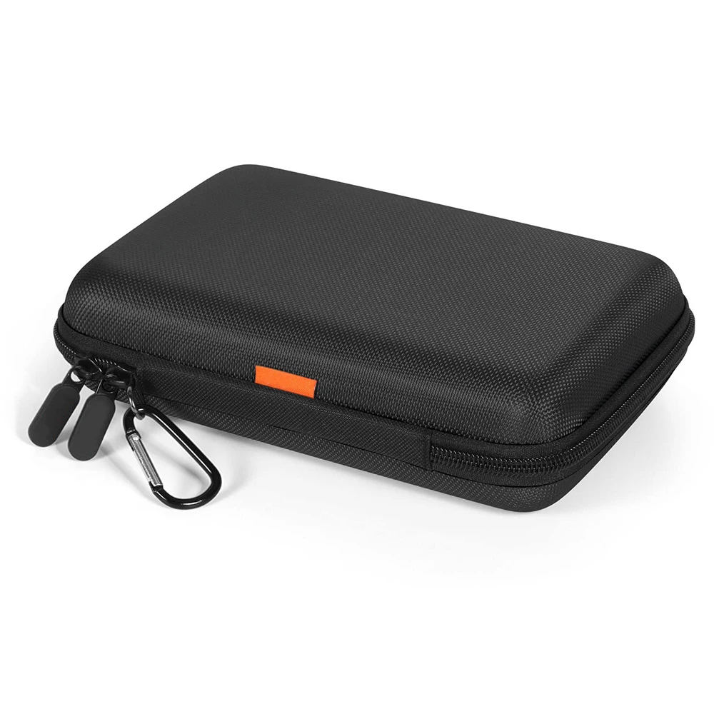 Custom hard shell hard disk eva bag with handle travel eva zipper hard carrying case