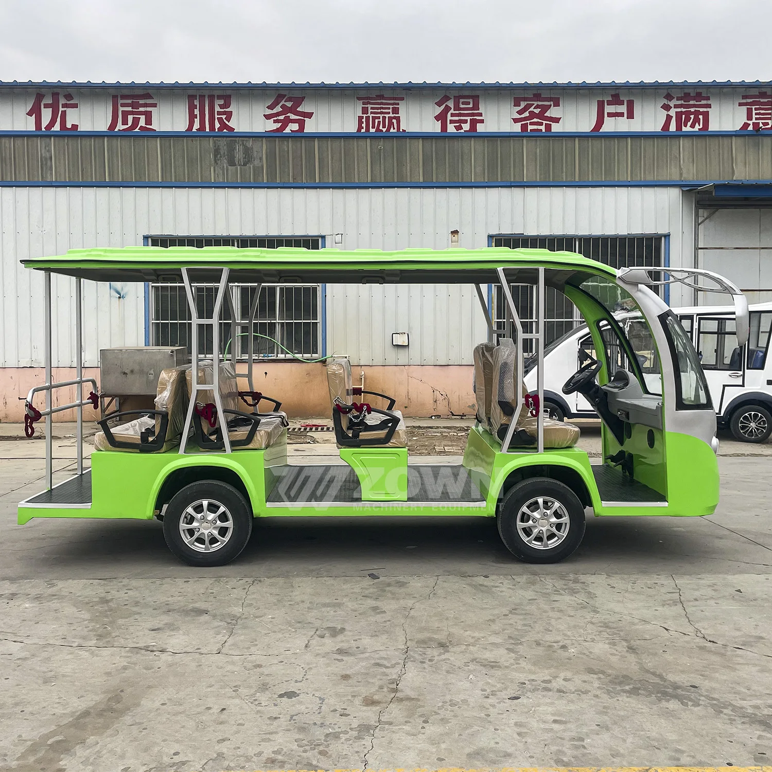 Electric City Shuttle Car School Passenger Bus for Sale for Sightseeing & Special Transportation Needs