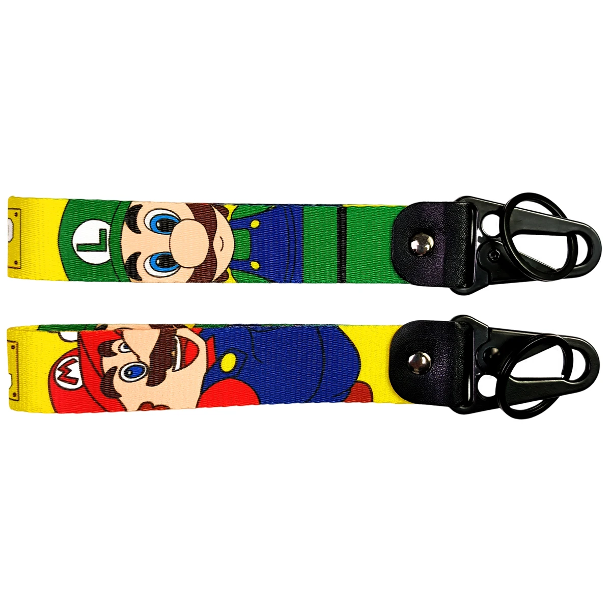 Creative Cartoon Eagle Keychain Double Sided Nylon Custom Embroidered Short Lanyard Cute Cartoon Anti-drop Phone Camera Keychain