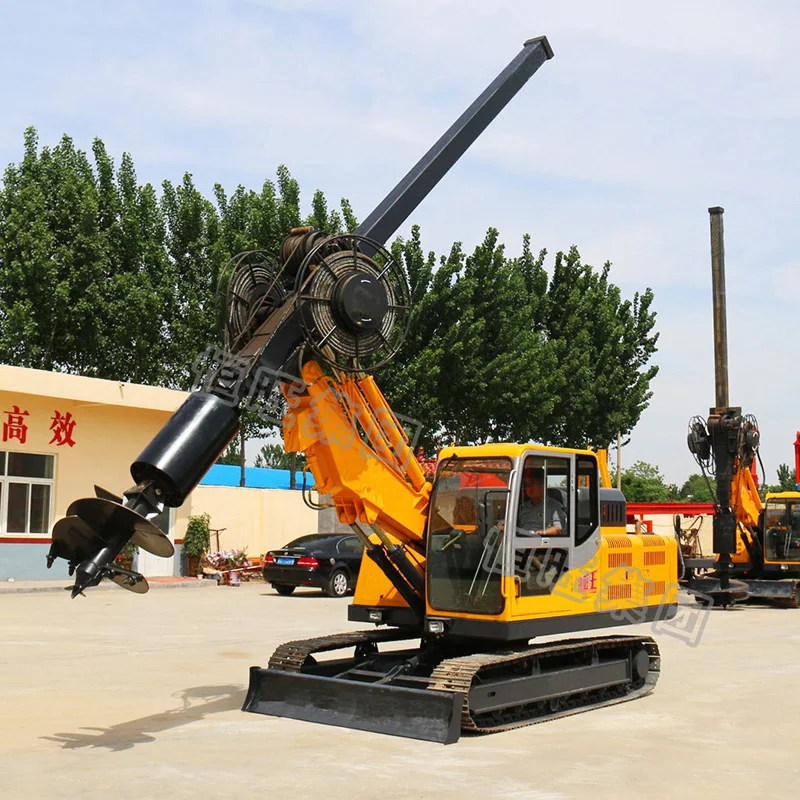 Crawler Type Rotary Drilling Rig Machine Drill 1500 mm horizontal directional drilling rig