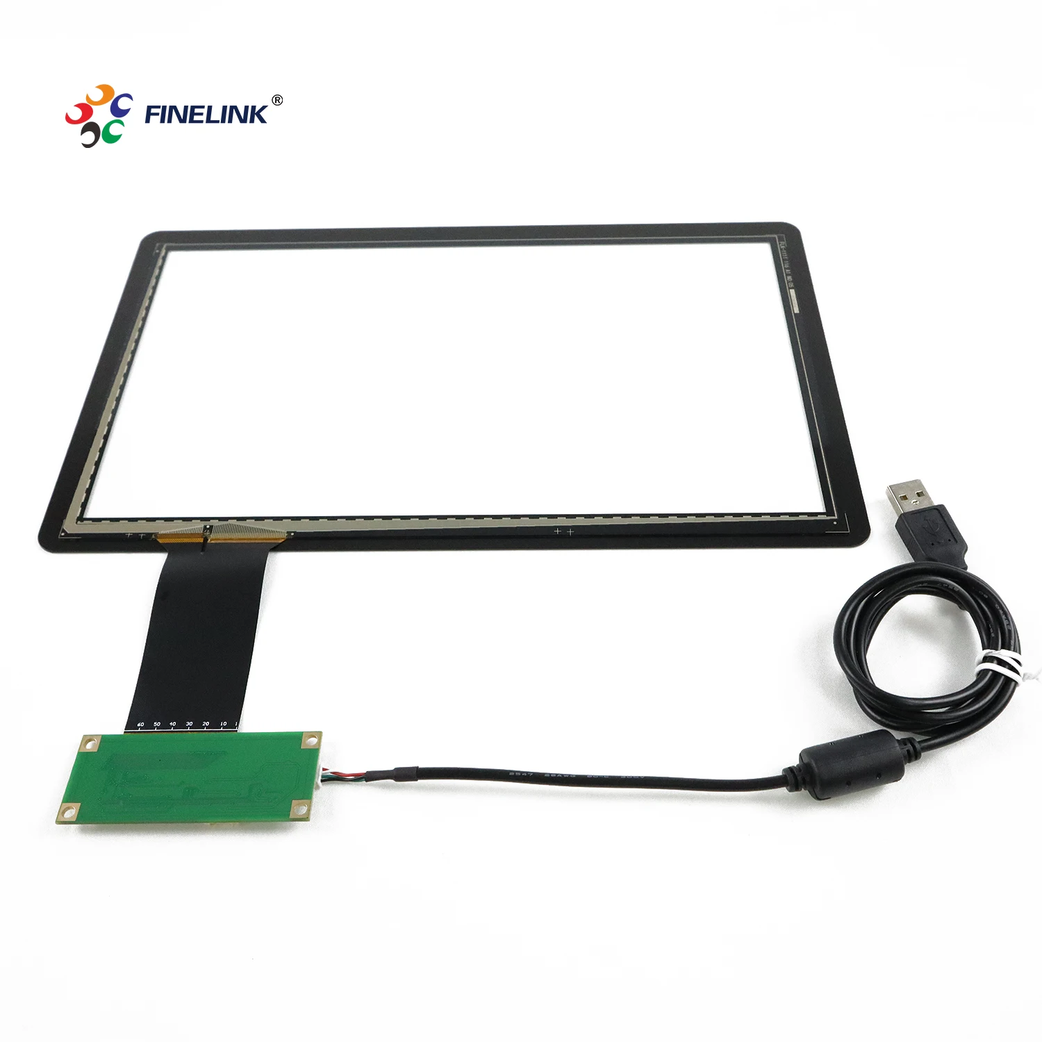 USB interface PCAP touch screen FINELINK Panel Glass Sensor Kit 11.6 inch Waterproof Capacitive Touch panel