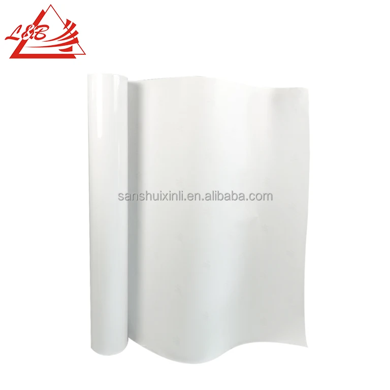 L & B антиусадочная глянцевая прозрачная пленка из ПВХ для холодного ламинирования, Защитная пленка для знаков, этикеток, графики
