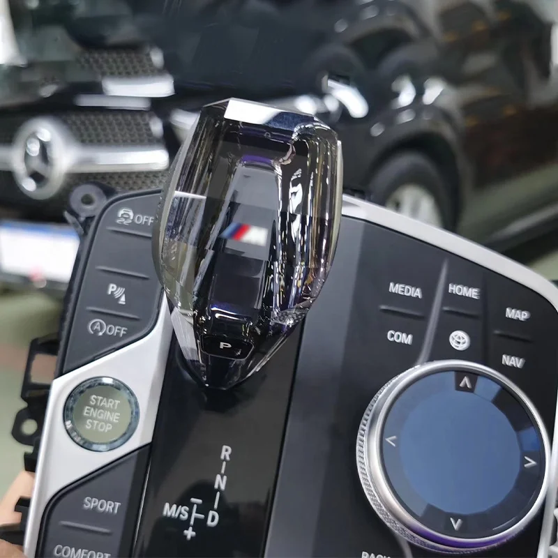 Atmospheric Classy High Quality Crystal Handle Crystal Knob Start Key Three-piece Set For BMW New X3X4 G01 G02 G08