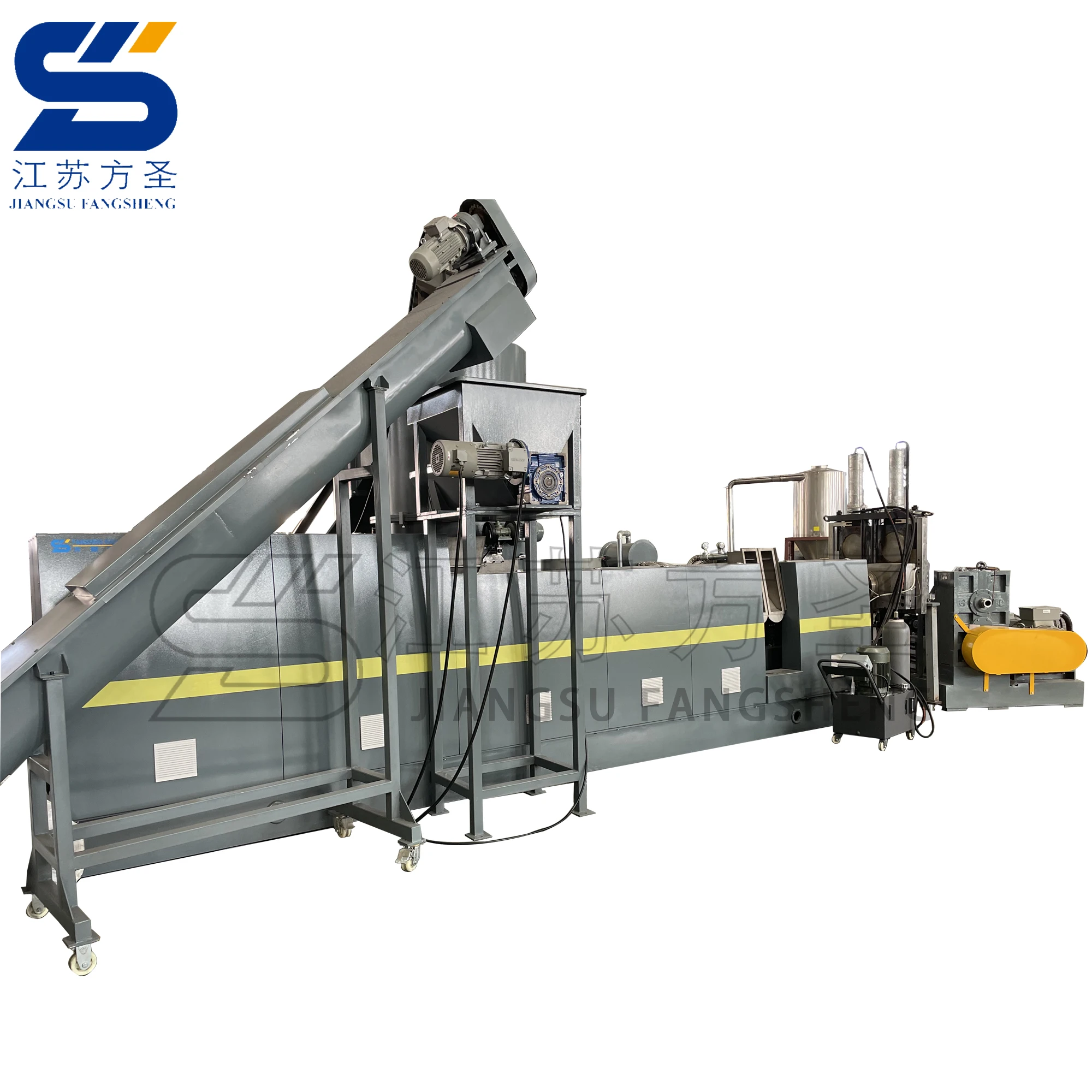 Biodegradable PP PE  PET EPS Hdpeplastic pellet granules making machine for plastic recycle sale