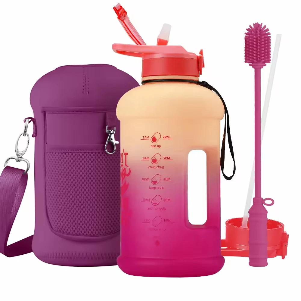 Sports Gym Fitness Water Bottle Outdoors Neoprene Insulated Bottle Portable Warm Cover Heat Insulation Cap