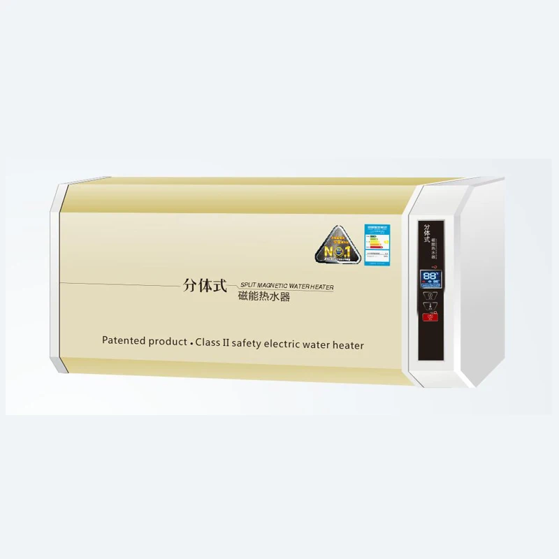 
Water heater price for storage blue enamelled water tank wall mounted split magnetic Induction water heater 