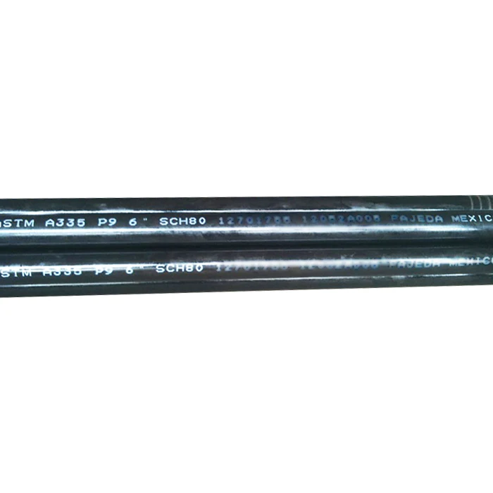 ASTM A335 P5 P9 P11 P22 Бесшовные трубы Трубопроводы из легированной стали Трубопроводные для газовых жидкостей Трубопроводные