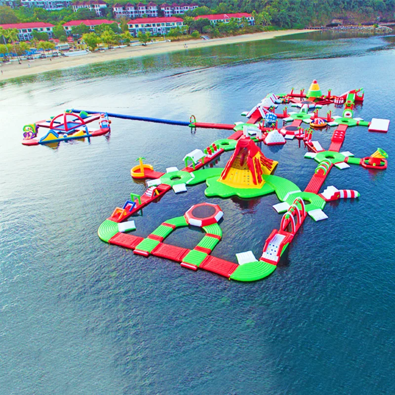 Новинка, надувной аквапарк, надувные водные игры, надувной аквапарк для моря