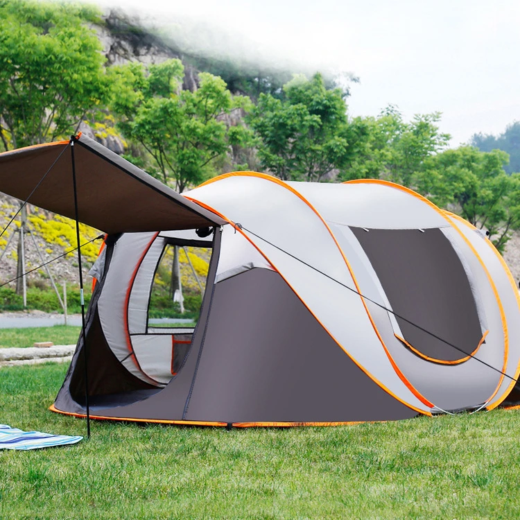 Outdoor full-automatic quick opening tent 3-4 people 5-8 people camping tent outdoor