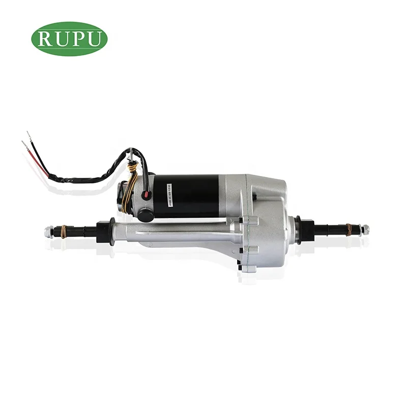 Electric Transaxle Motor Tricycle Motor And Controller Jinhua Ruipu RUPU Drive Rear Axle Assembly