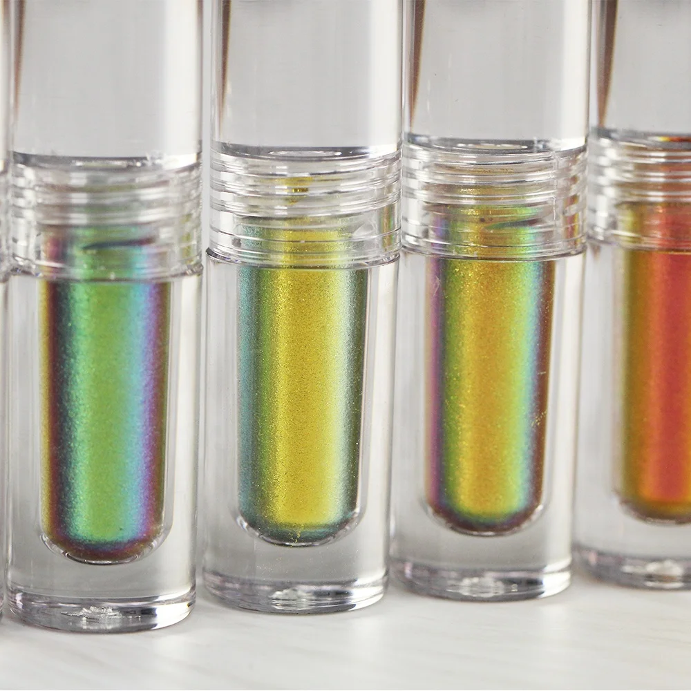 OEM Cosmetics Duochrome Eyeshadow Matte Eyeshadow Chameleon Multi Color Liquid Eyeshadow