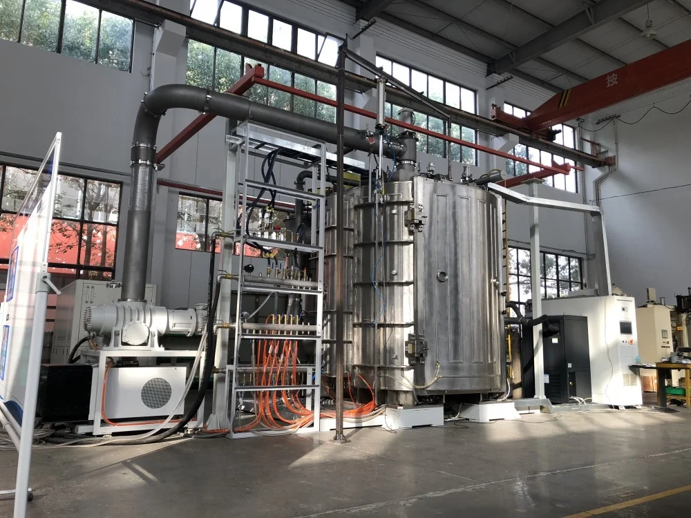 HANA Reliable quality Sputtering color coating system phone glass panel metal PVD DLC coating machine production line