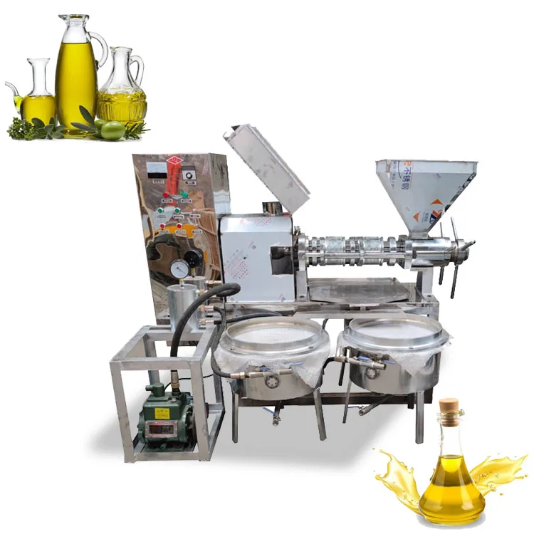 Automatic vegetable oil cooking cold press machine macadamia oil press machine oil pressers press machine for sale