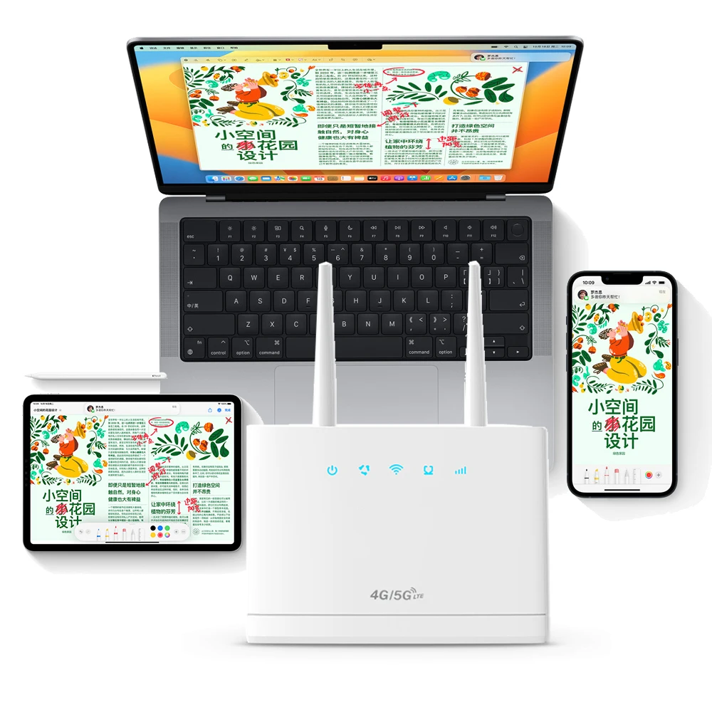 wireless network devices  4G CPE router 4G Lte Wireless Router with 1*LAN