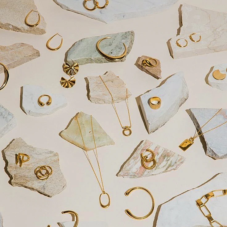 Jewelry photography decoration Marble texture fragments goose stone natural photo props