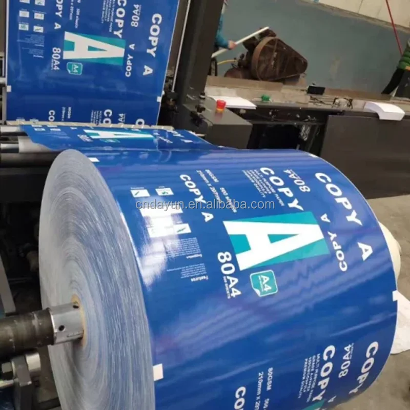 Best price A4 Paper Cutting Paper For A4 Jumbo Rolls China supplier