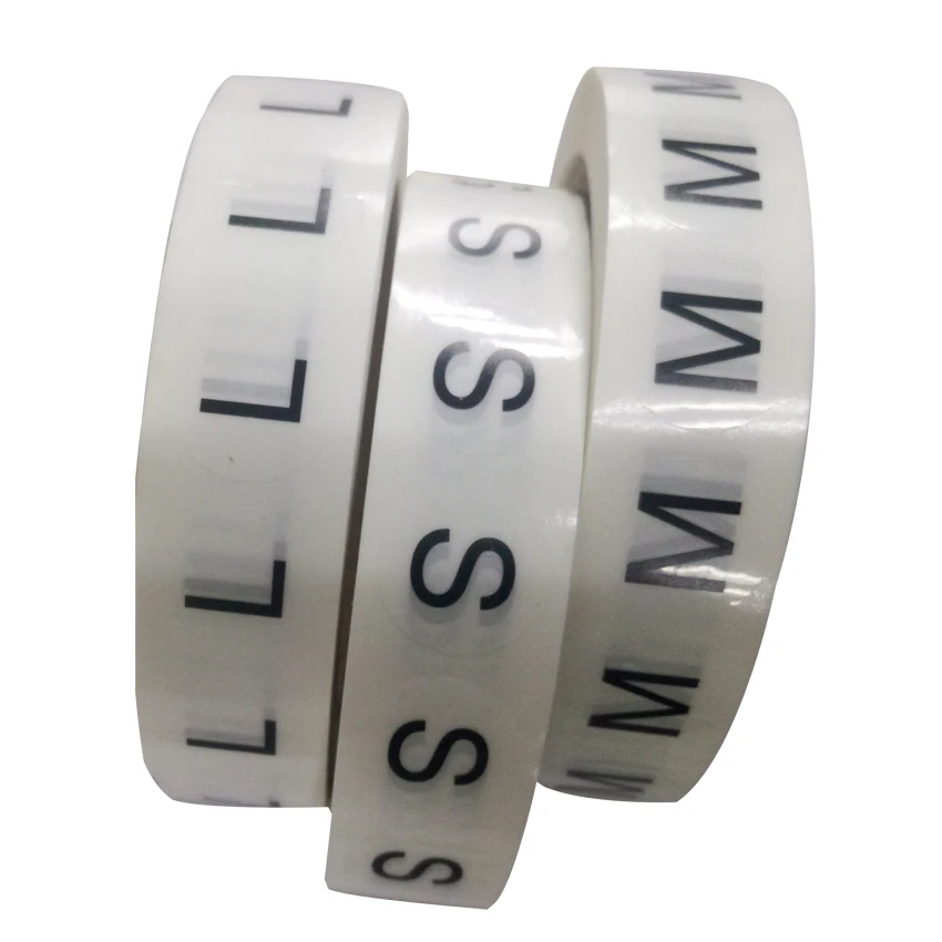 Customized Vinyl Sticker Printed Waterproof ,Strong Adhesive Small Round Vinyl Size Number Stickers Roll