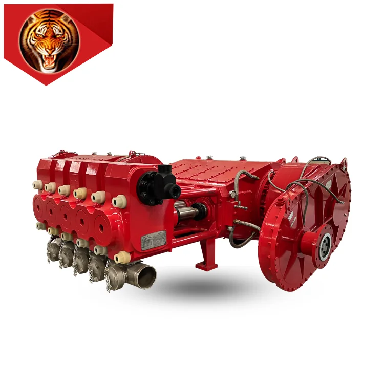 oil drilling machine tigerrig made in china 2800HP QPI2800A fracturing pump plunger pump