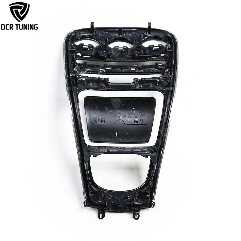 Carbon Fiber Interior Dashboard Trim for Mercedes Benz C Class W205 & AMG C63 C43 LCI 2019-2021 Without Clock Version