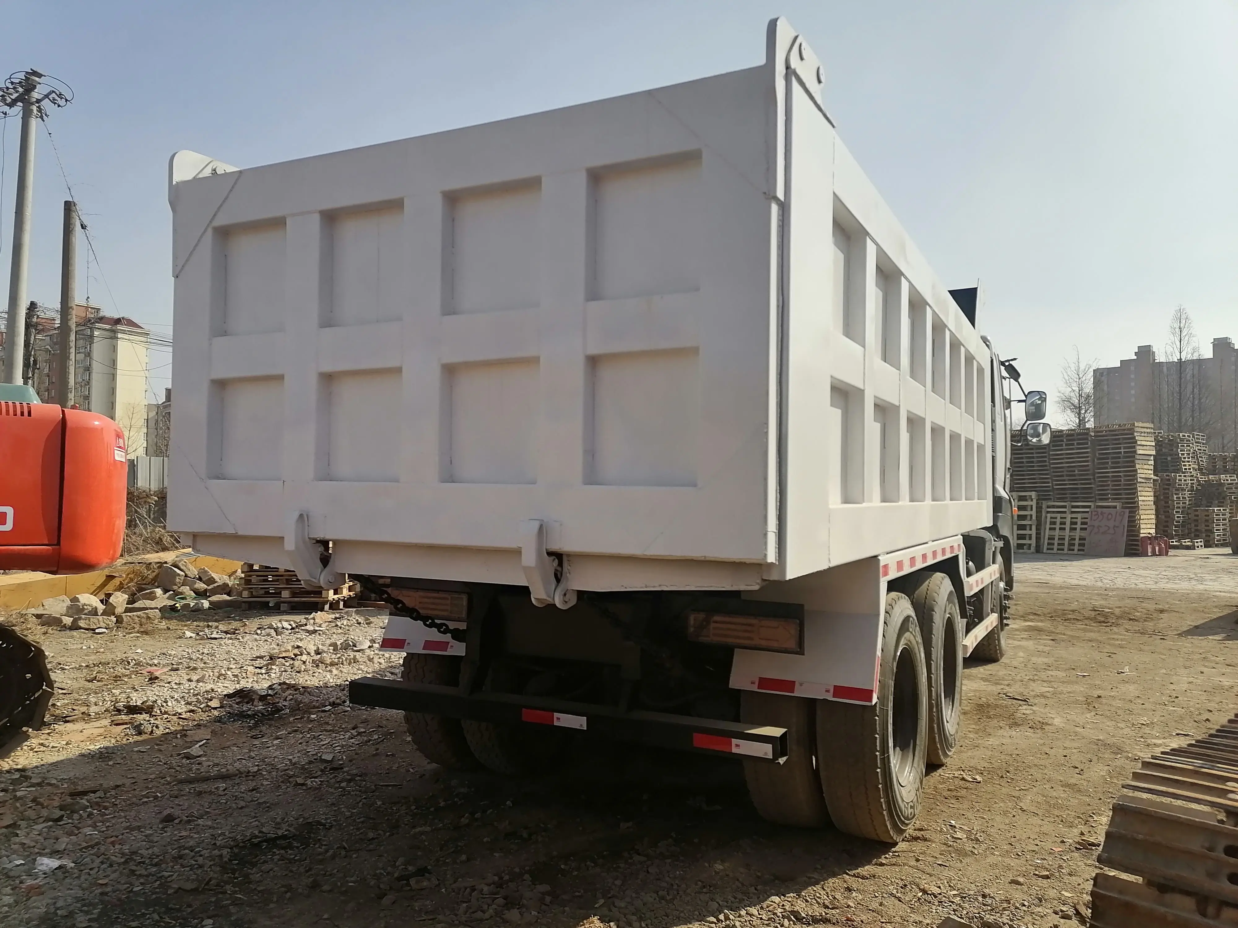 Japan Used Hino 700 tipper truck, 6*4 hino dump truck original for sale