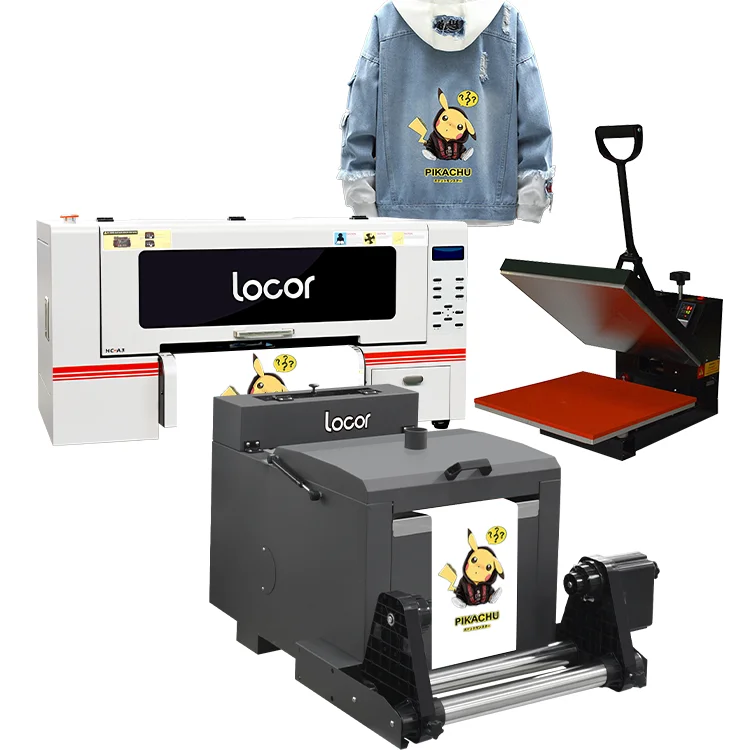 EPS0N XP600 head cheap T-shirts DTF printer A3/A4 pet film DTF printer with oven