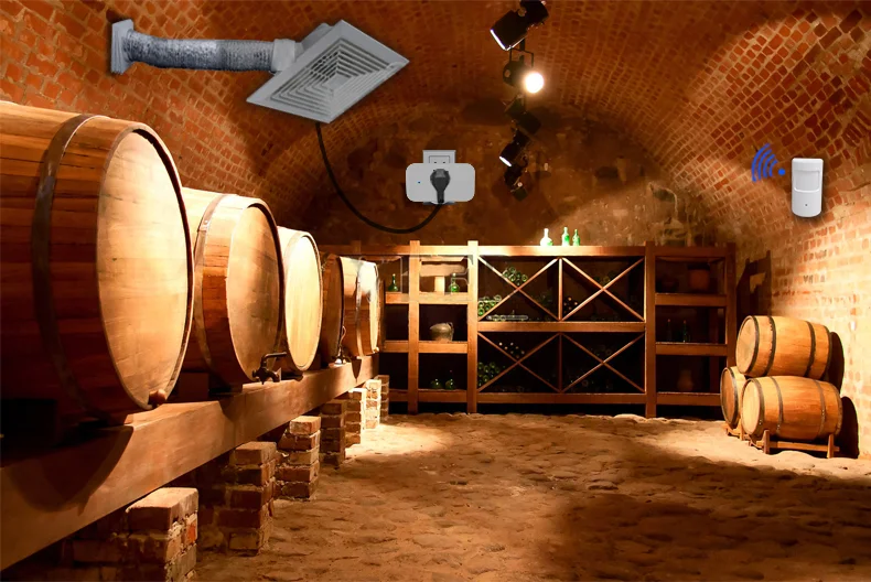 wireless sensor switch Smart Light Switch automatic PIR sensor EU socket Plug for smart life