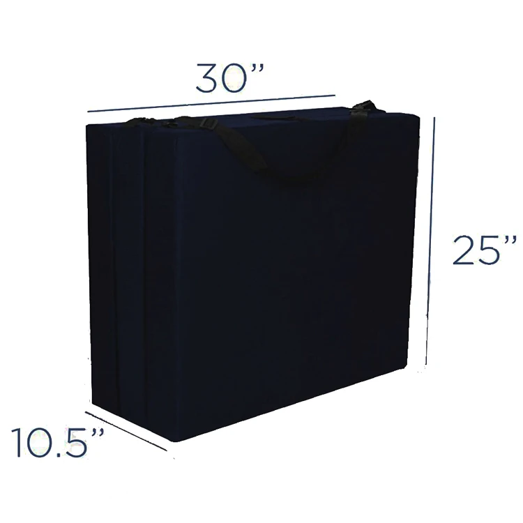 Folding mattress adult tri fold guest mattress sponge mattresses