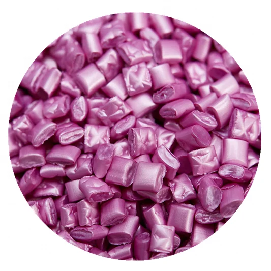 Pearly Luster Plastic Pink Color  Masterbatch