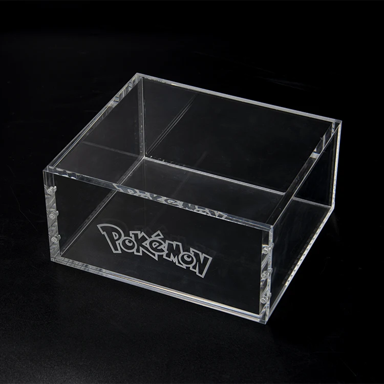 Lucite Booster Box Acrylic Case with Magnetic Lid