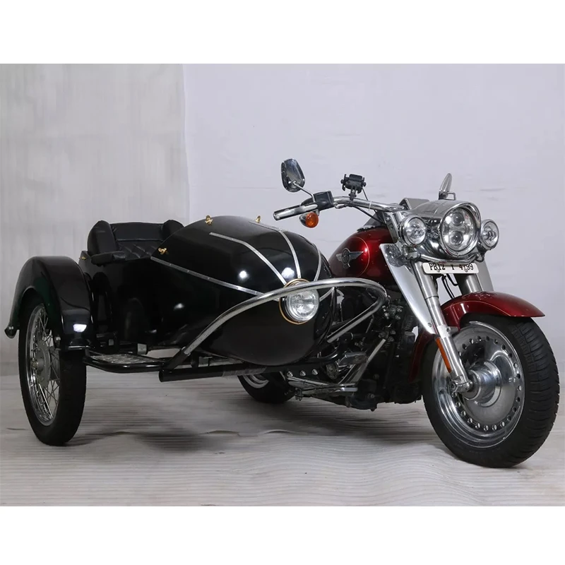 USA Warehouse 2024 Hot Sale Three Wheel sidecar motos 125cc motorcycle sidecar cina sidecar chopper scooters electric bike
