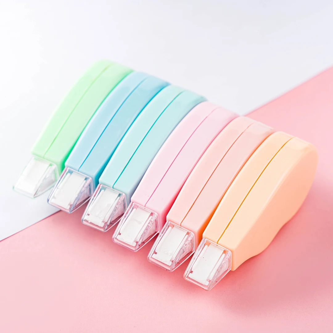 Набор школьных канцелярских принадлежностей, Милая Мини-лента 5 мм * 5 м, Корректирующая лента для школы и детей