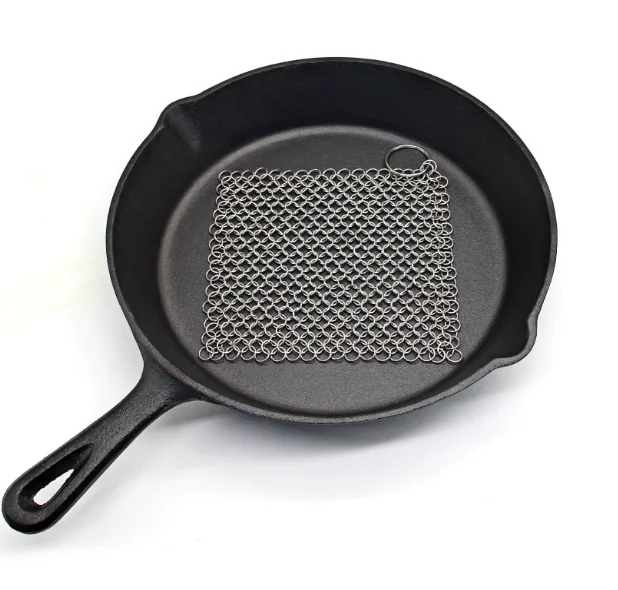 7X7 Inch 316 304 Stainless Steel Metal Sponge Scrubber/ Scrubber Pads