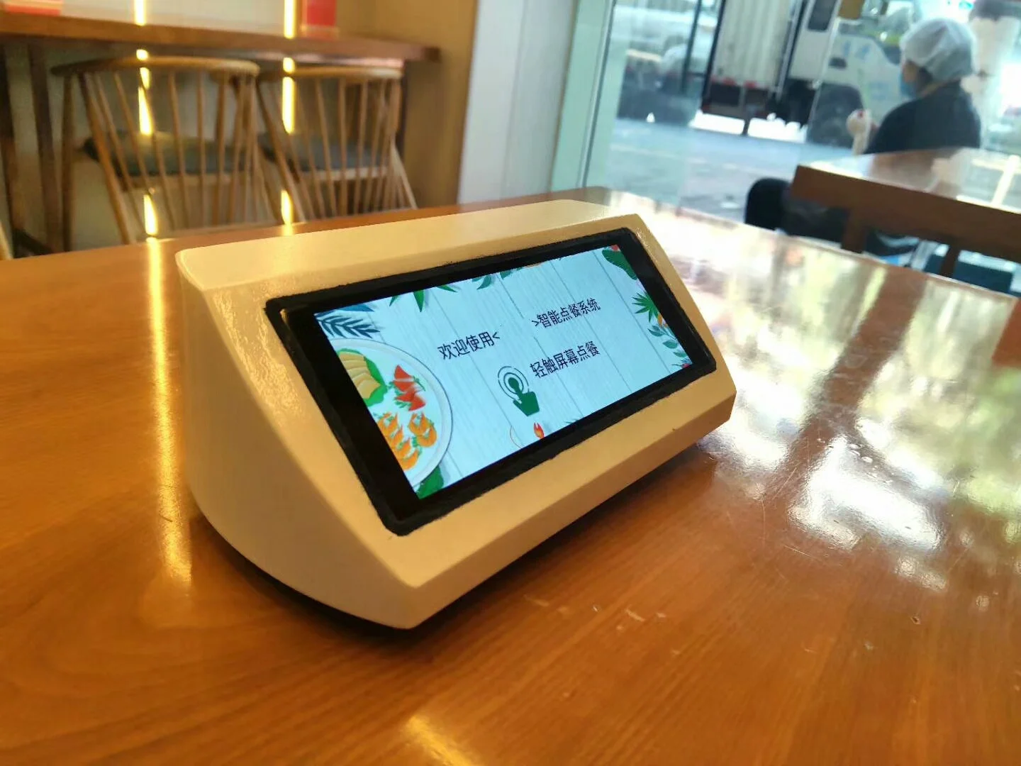 6.86inch menu display menu screens  induction cooker lcd