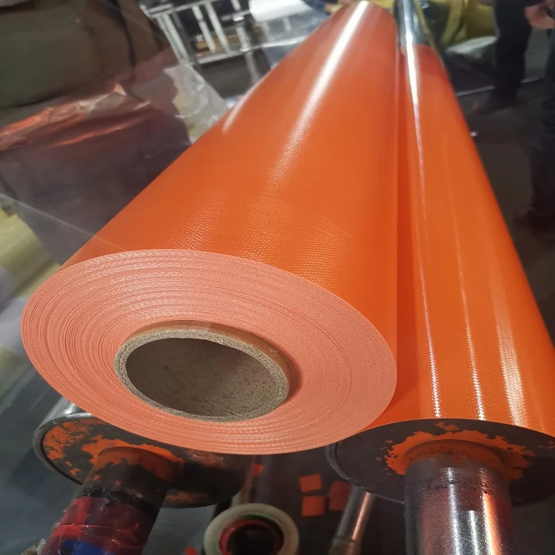 Blue Green PVC Tarpaulin 550g/sqm 650g/sqm 3x50m PVC Tarps
