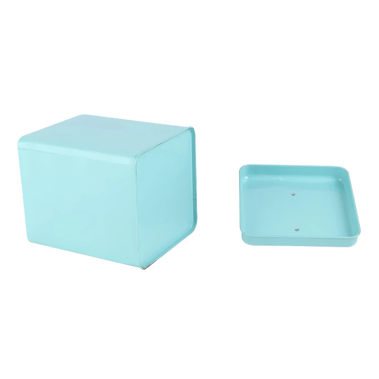 Custom printed luxury food grade coffee bean tin box airtight coffee tea tins canister degassing valve seal round coffee can tin