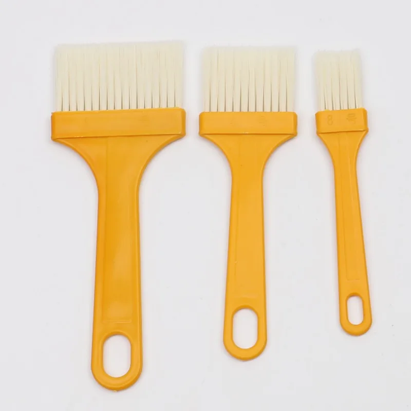 Thin handle plastic board brush gray barbecue small plastic handle silk dust keyboard brush paint brush