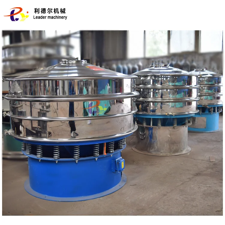 Flour Grain Automatic Circular Vibration Screen/Vibrating Sieve Shaker Separator Sieving Machine