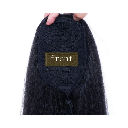 top quality  24 inches Drawstring elastic net 120 g synthetic hair extension