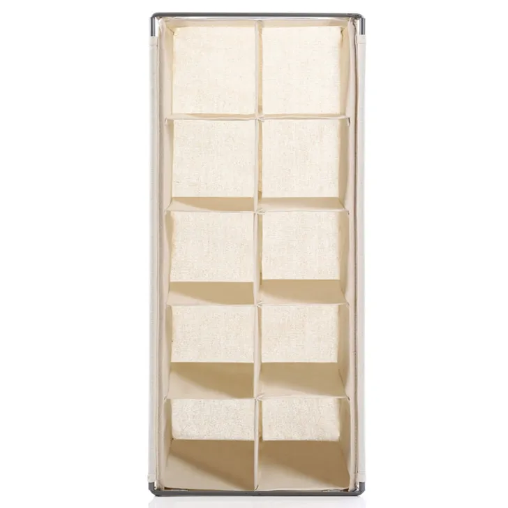 
5 ярусов, Штабелируемая полка, предметы для дома, тканевая стойка для обуви, стойка для хранения, Органайзер 