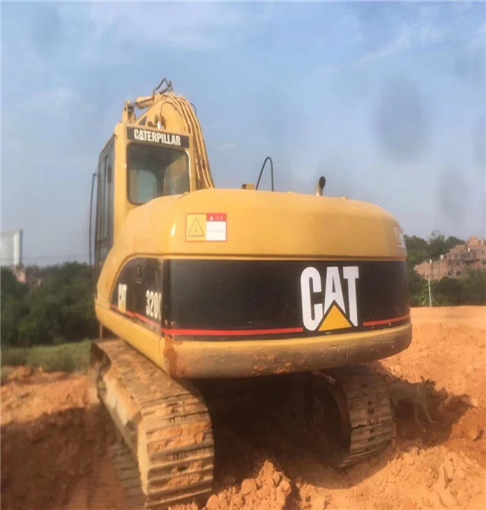 Б/у Новое поступление сделано в Японии экскаватор CAT 320C хорошая