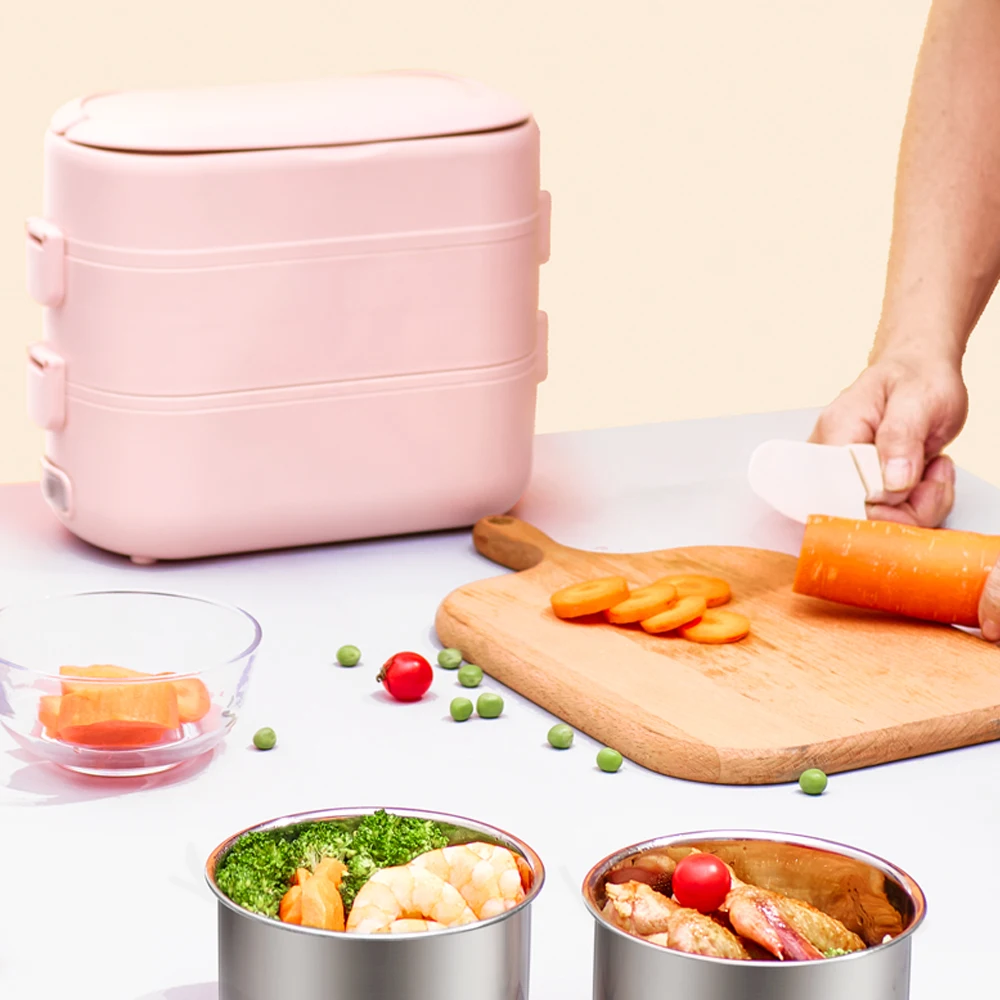Factory Cheap Price Rice Warmer Mini Portable Electric Food Lunch Box