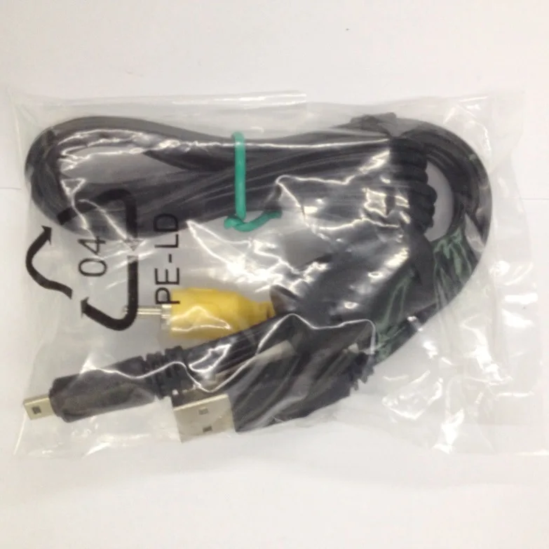 Wholesale Good Quality AV Audio Cables 50CM USB AM to 8P RCA Cables for Digital Camera