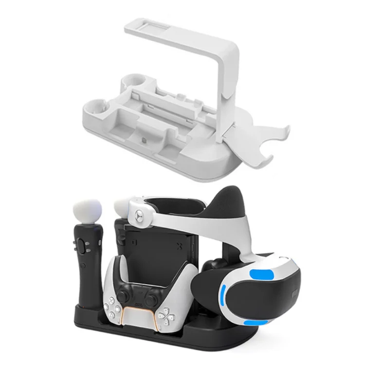 Многофункциональная подставка для зарядки, док-станция, держатель для PS5 консоли, контроллера VR, вертикальная подставка для зарядного устройства