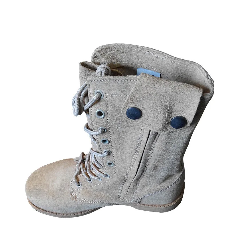   2023 High Quality Hiking Jungle Desert Leather WaterProof Hunting Boots